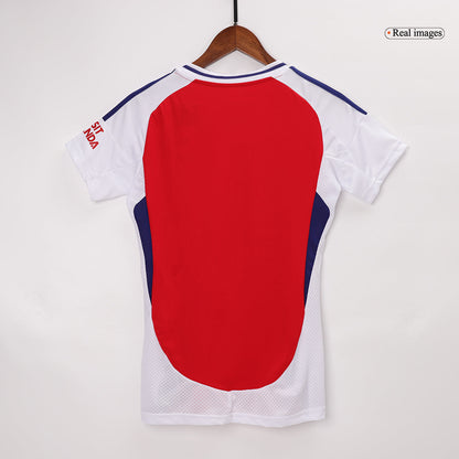 Gift-Women's Arsenal Home Soccer Jersey Shirt 2024/25