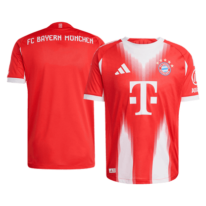 Αυθεντική ποδοσφαιρική φανέλα Bayern Munich για την εντός έδρας σεζόν 2025/26, κόκκινη