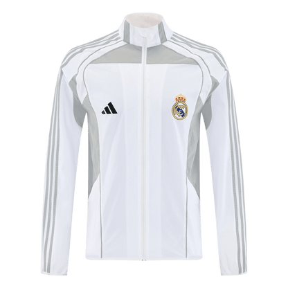 Real Madrid Windbreaker Jacket 2025/26 - White