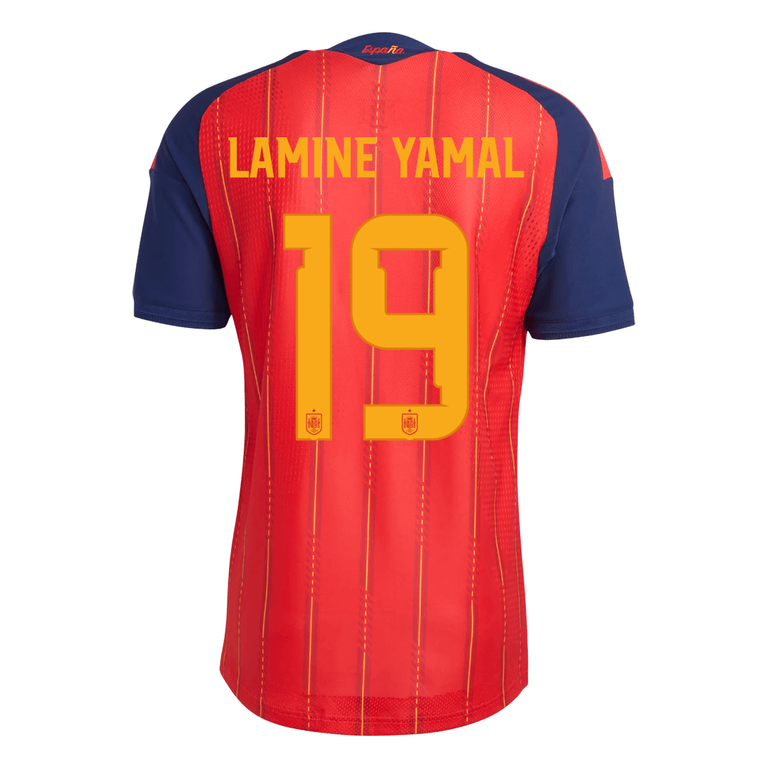 Ισπανία φανέλα Εντός Παγκόσμιο Κύπελλο 2026 LAMINE YAMAL #19 - Match Version