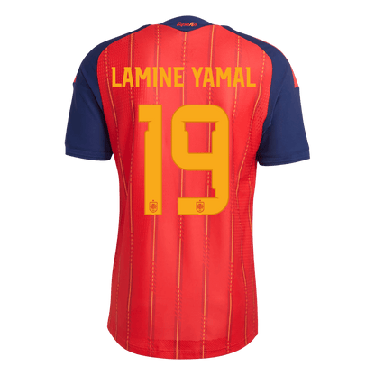 Ισπανία φανέλα Εντός Παγκόσμιο Κύπελλο 2026 LAMINE YAMAL #19 - Match Version