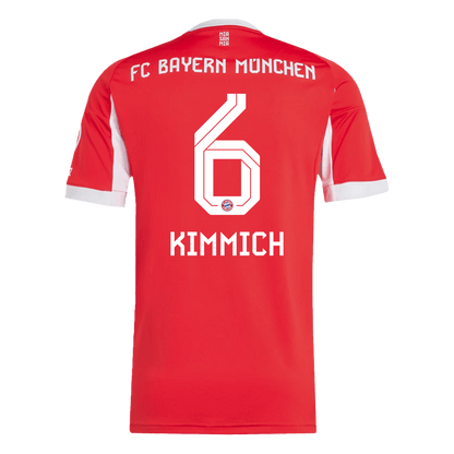 Men's Bayern Munich KIMMICH #6 Home Soccer Jersey 2025/26