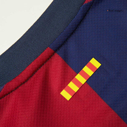 Gift-Barcelona Home Soccer Jersey 2024/25