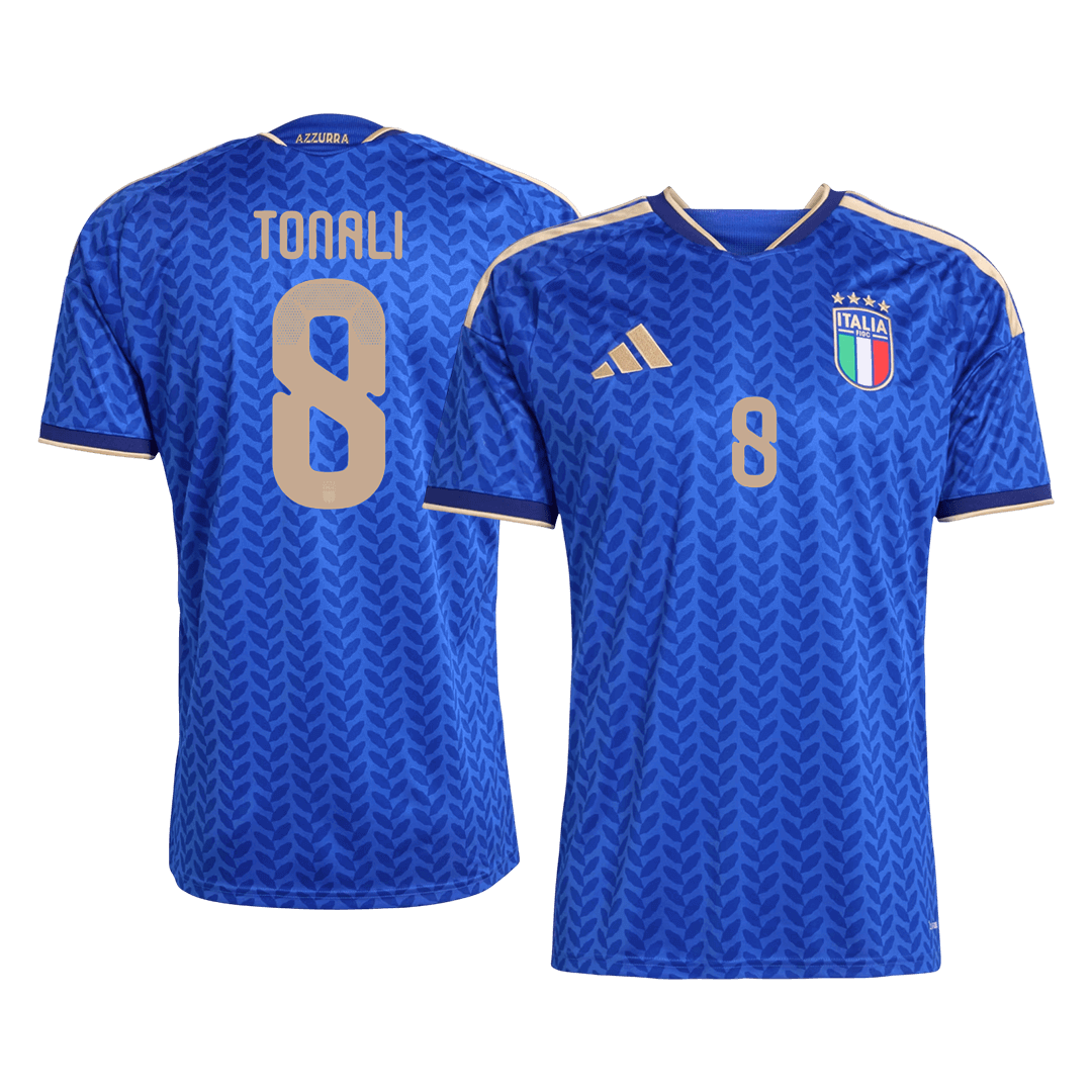 TONALI #8 Italy Home Soccer Jersey World Cup 2026