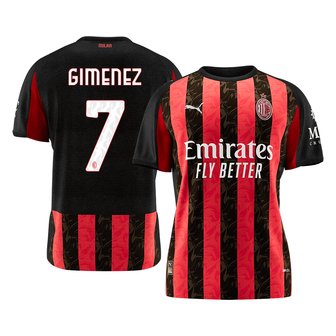 Μίλαν φανέλα Εντός 2025/26 GIMENEZ #7 - Premium