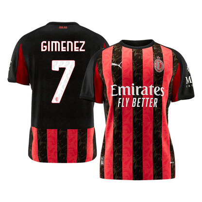 Μίλαν φανέλα Εντός 2025/26 GIMENEZ #7 - Premium