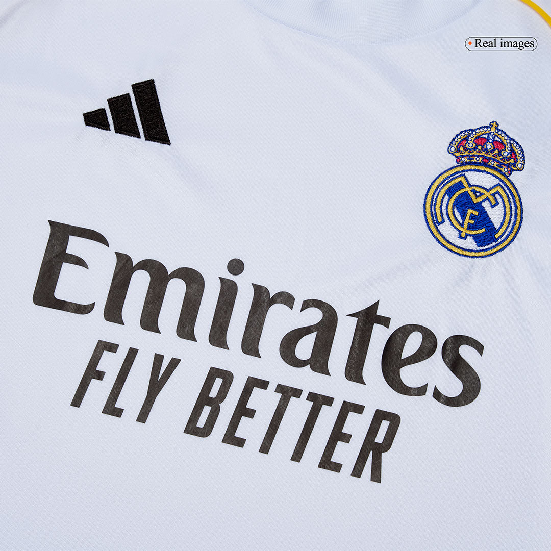 Real Madrid Home Kids Soccer Jerseys Full Kit 2025/26