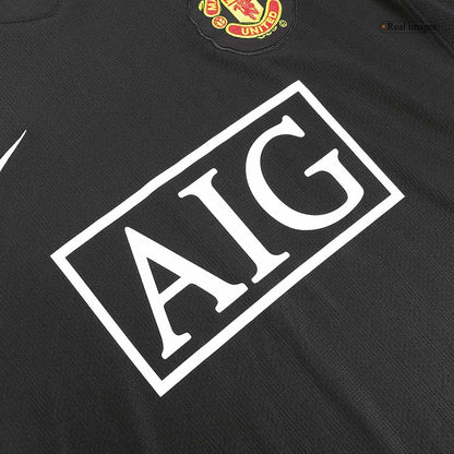 ROONEY #10 Manchester United Retro Jersey Away Soccer Shirt 2007/08