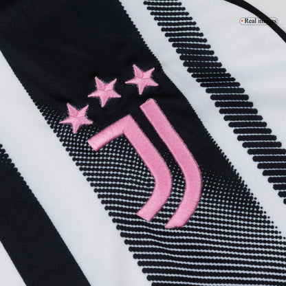 Juventus Long Sleeve Jersey Home Football Shirt 2025/26