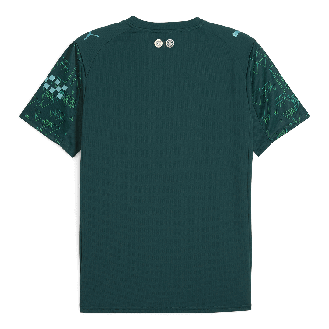 Manchester City Soccer Jersey Fourth Away Custom Shirt 2025/26