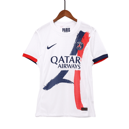 PSG Authentic O.DEMBÉLÉ #10 Soccer Jersey PSG Away Shirt 2024/25 - UCL