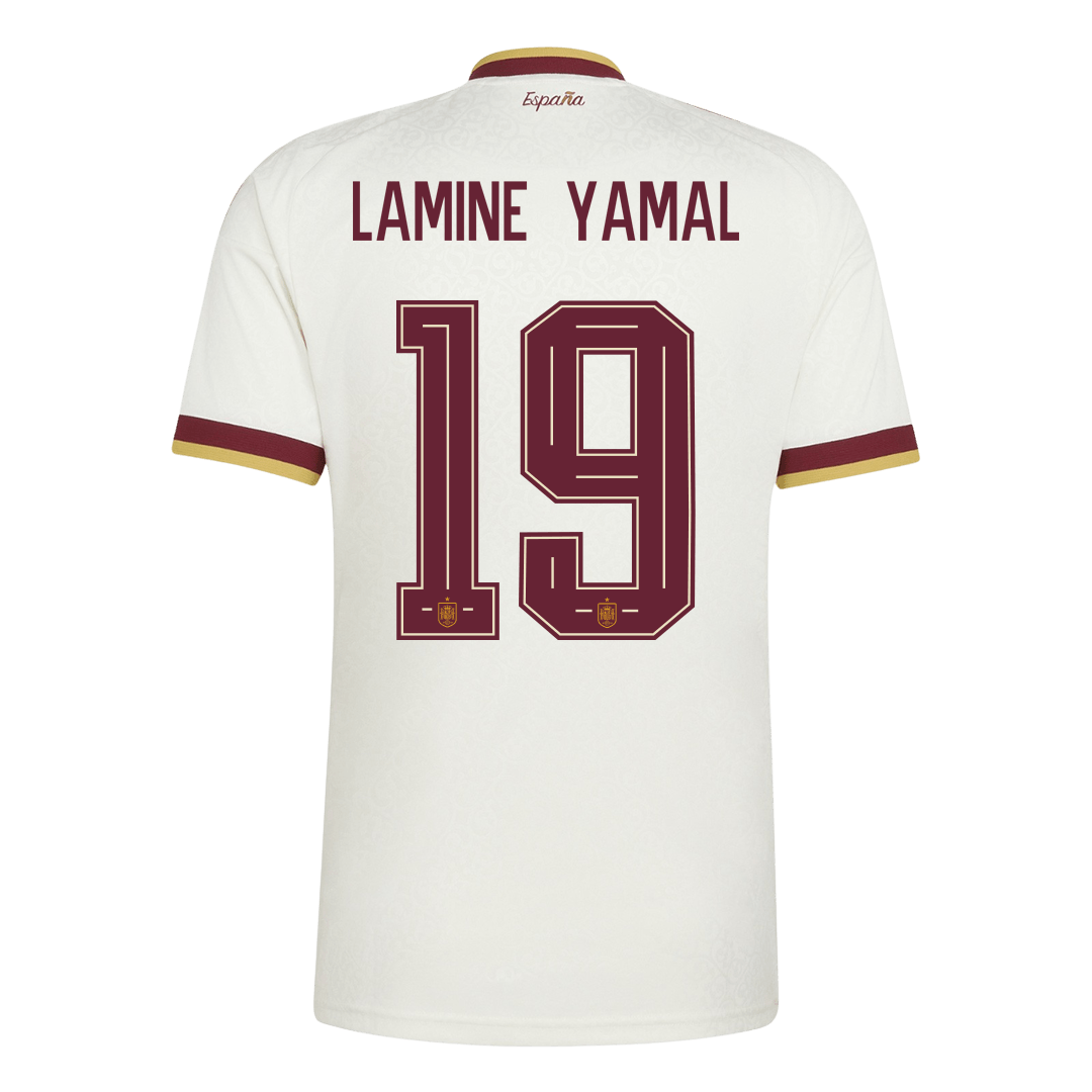Ισπανία φανέλα Εκτός Παγκόσμιο Κύπελλο 2026 LAMINE YAMAL #19