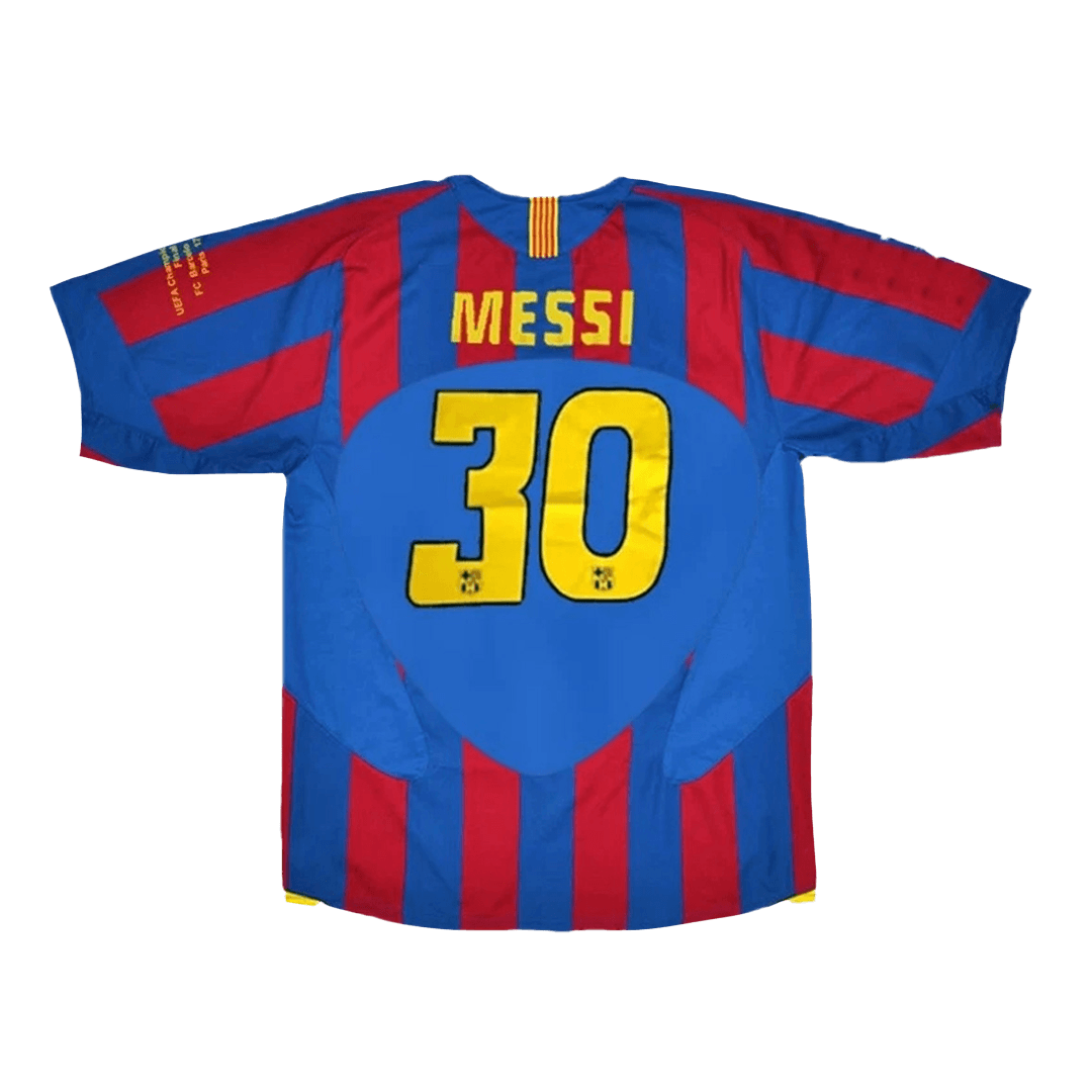 Μπαρτσελόνα Ρετρό φανέλα Εντός 2005/06 MESSI #30