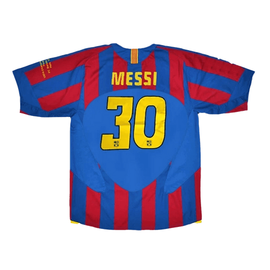 Μπαρτσελόνα Ρετρό φανέλα Εντός 2005/06 MESSI #30