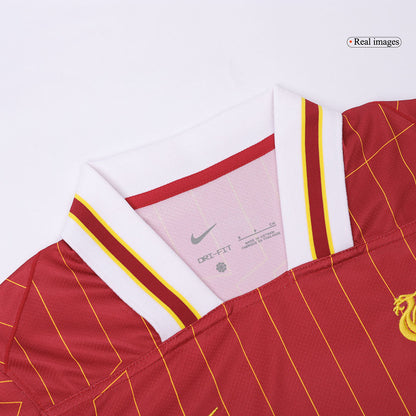 DIOGO J. #20 Liverpool Home Soccer Jersey 2024/25 Red - UCL