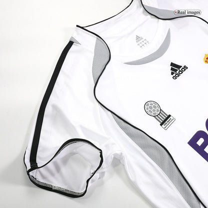 Retro Soccer Jersey Real Madrid Home 2006/07