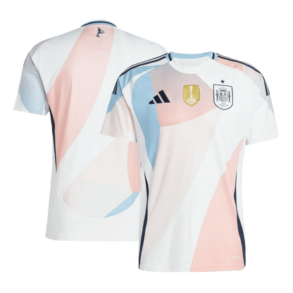 Men's Spain Away Soccer Jersey Women's Euro 2025