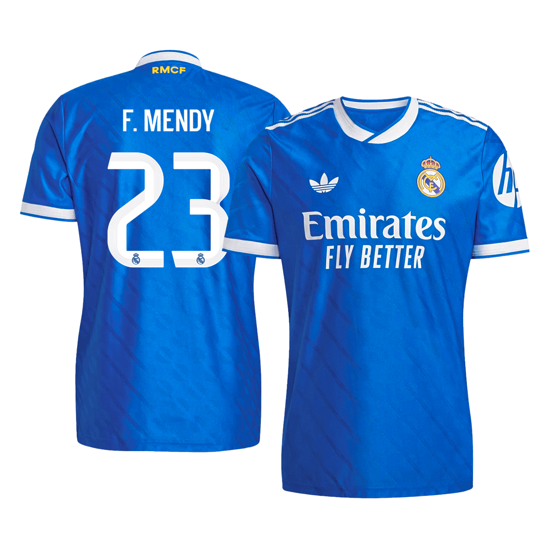 Ρεάλ Μαδρίτης φανέλα 3η φανέλα 2025/26 F. MENDY #23 - Match Version