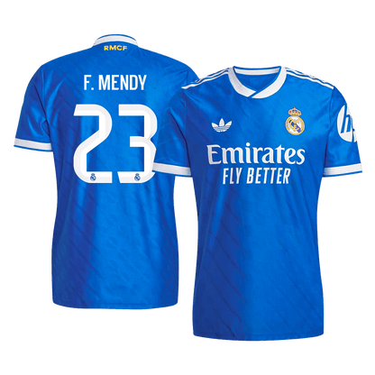 Ρεάλ Μαδρίτης φανέλα 3η φανέλα 2025/26 F. MENDY #23 - Match Version