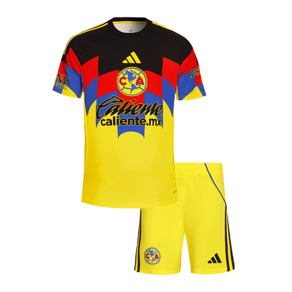 Ομάδα Club America Παιδική Εντός Έδρας Φανέλα Ποδοσφαίρου Σετ 2025/26 (Διατήρηση Ομάδας)