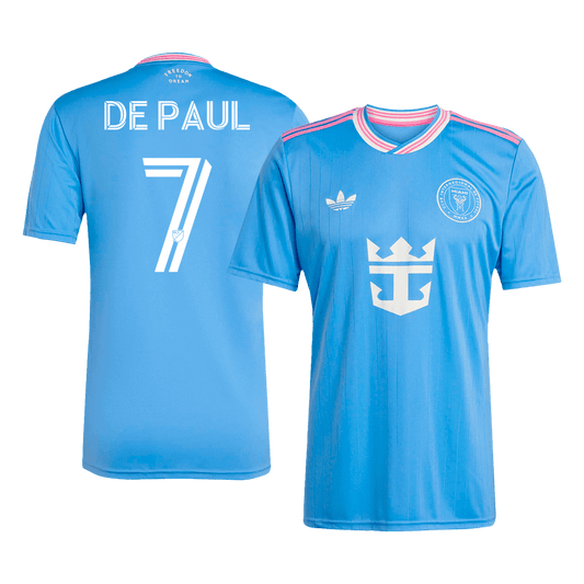 Inter Miami CF DE PAUL #7 Τρίτη Εκτός Έδρας Φανέλα Ποδοσφαίρου 2025