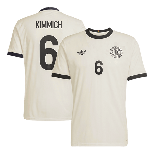 KIMMICH #6 Μπλουζάκι φανέλας ποδοσφαίρου Γερμανίας 2025 125η επέτειος
