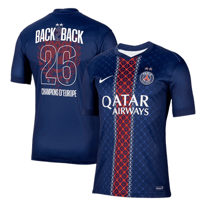 PSG φανέλα Εντός 2025/26 Champions of Europe #26 - Premium