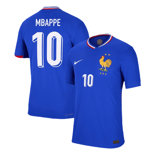 Αυθεντική μπλούζα MBAPPE #10 Soccer Jersey France 2024