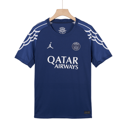 KVARATSKHELIA #7 PSG Soccer Jersey Fourth Away Custom Shirt 2024/25 - UCL