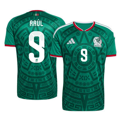 Μεξικό φανέλα Εντός Παγκόσμιο Κύπελλο 2026 Raúl #9 - Premium