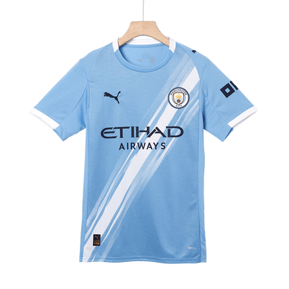 RODRIGO #16 Manchester City Home Soccer Jersey 2025/26 Blue Jersey - Club World Cup