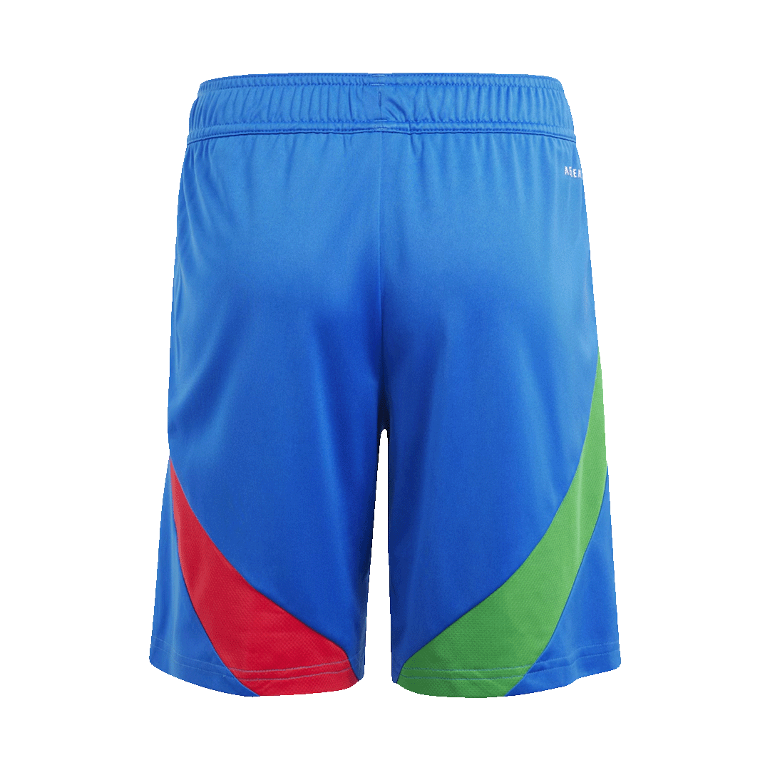 Italy Away Soccer Jersey Kit(Jersey+Shorts) Euro 2024