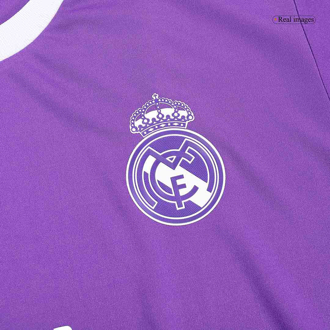 RONALDO #7 Real Madrid Retro Jersey Away Long Sleeve Soccer Shirt 2016/17