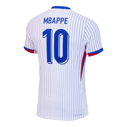 Αυθεντική φανέλα MBAPPE #10 Soccer Jersey France Away 2024