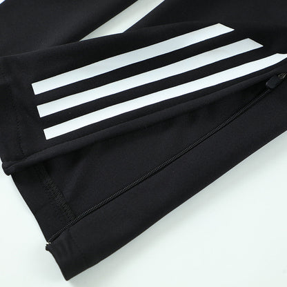 Real Madrid 1/4 Zip Tracksuit 2025/26 Black