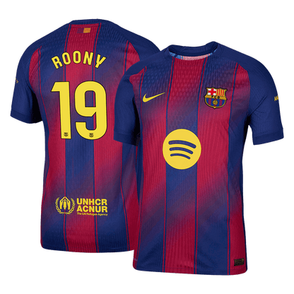 Μπαρτσελόνα φανέλα Εντός 2025/26 ROONY #19 - Match Version