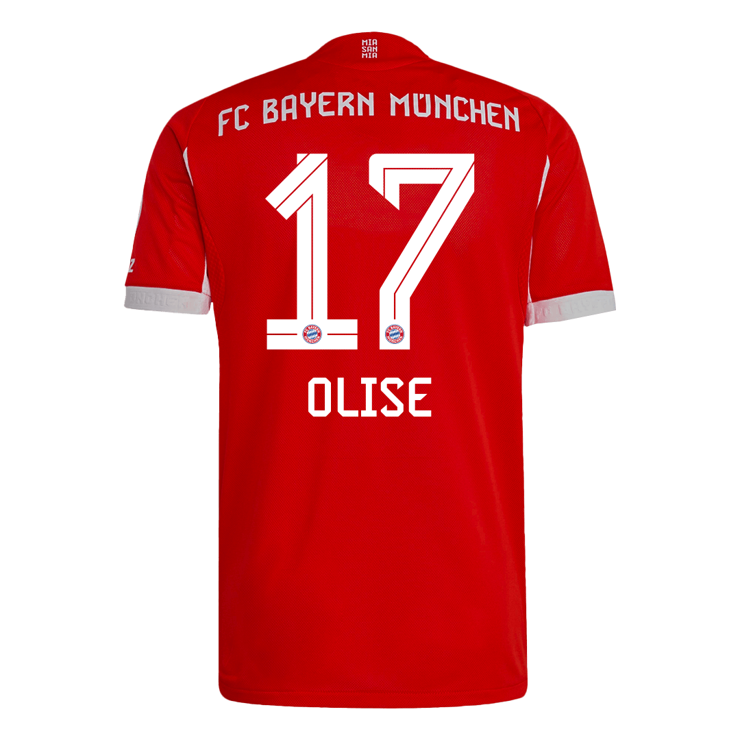Μπάγερν Μονάχου φανέλα Εντός 2025/26 OLISE #17 - Match Version