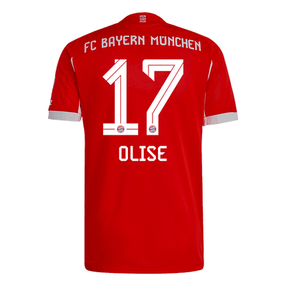 Μπάγερν Μονάχου φανέλα Εντός 2025/26 OLISE #17 - Match Version