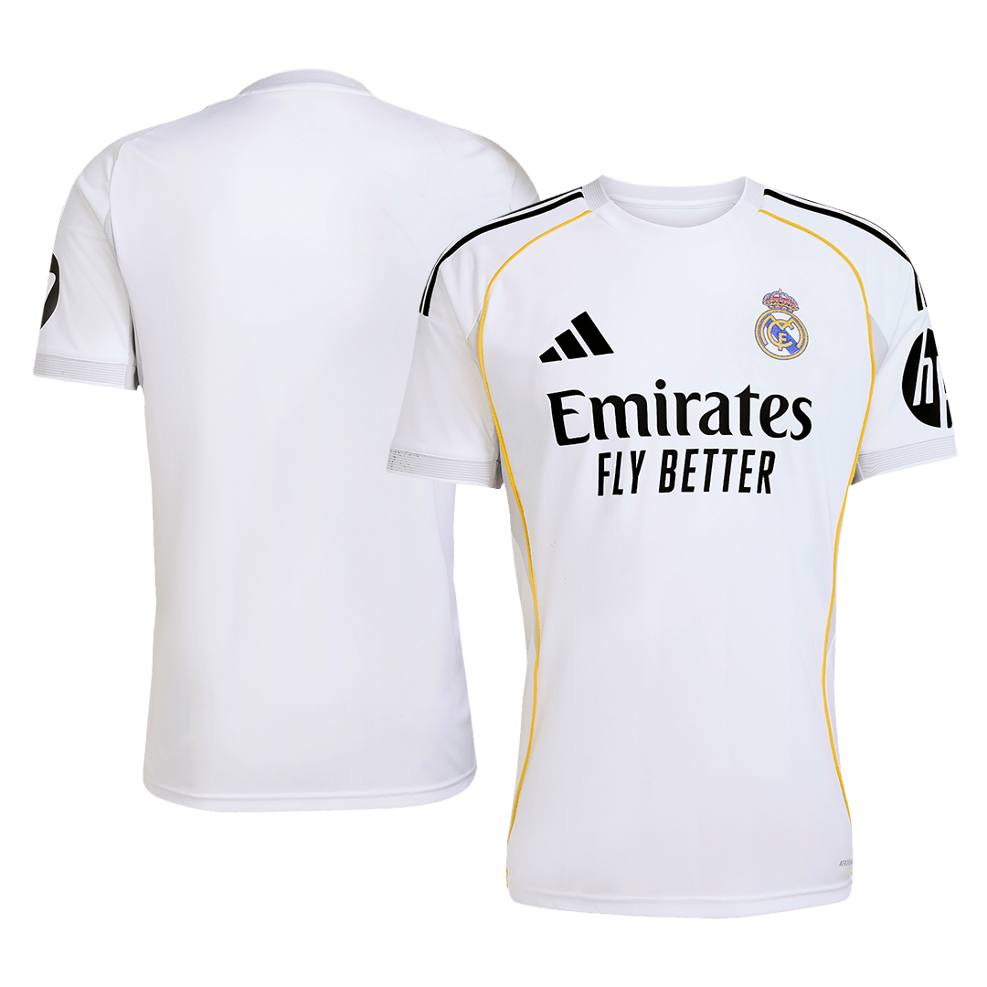 $8.9 Real Madrid Soccer Jersey Home Custom Shirt 2025/26