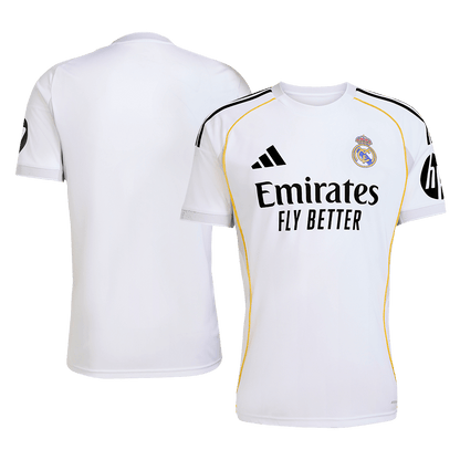 Real Madrid Soccer Jersey Home Custom Shirt 2025/26