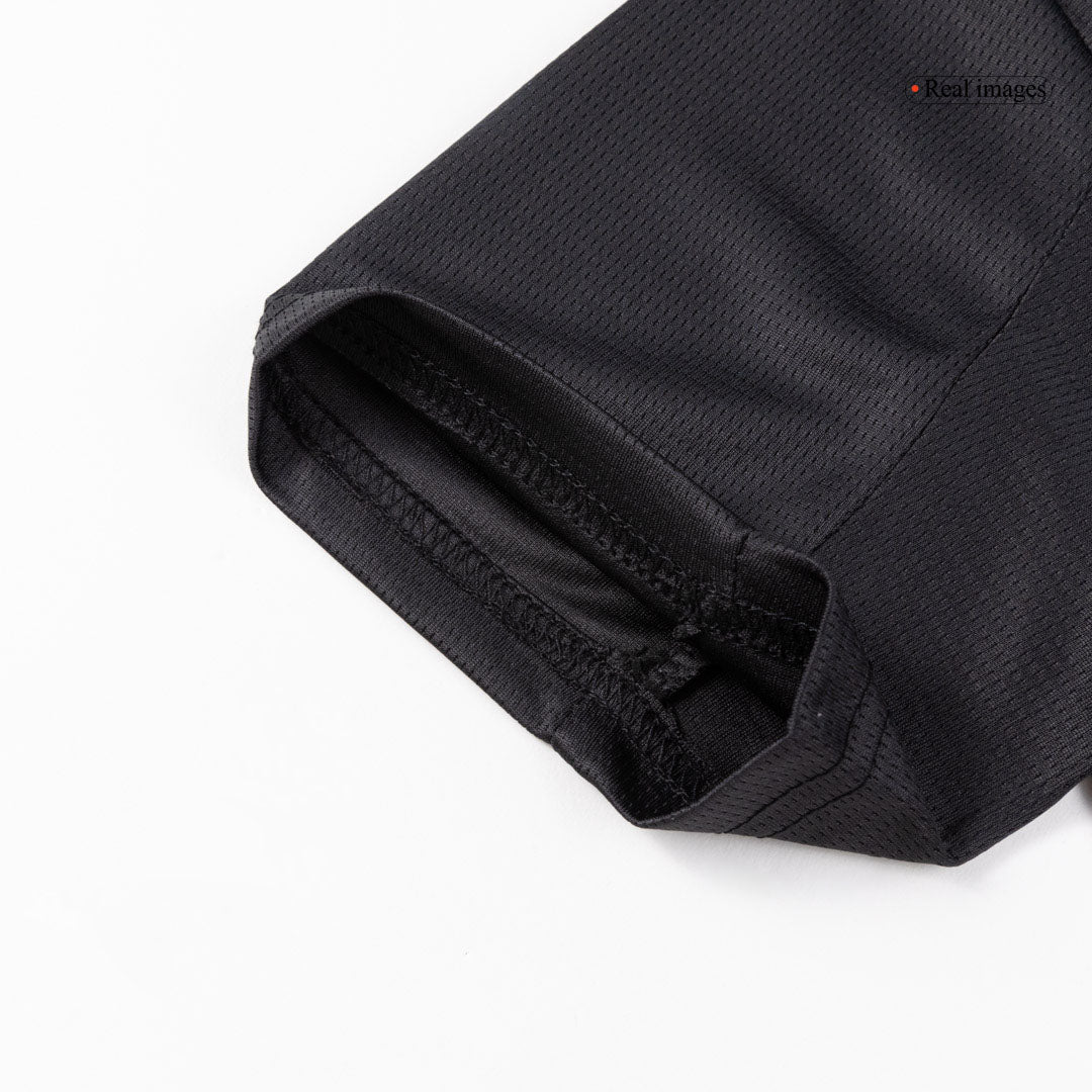 Παιδική φανέλα ποδοσφαίρου Manchester City εκτός έδρας (φανέλα+σορτς+κάλτσες) 2025/26 μαύρη