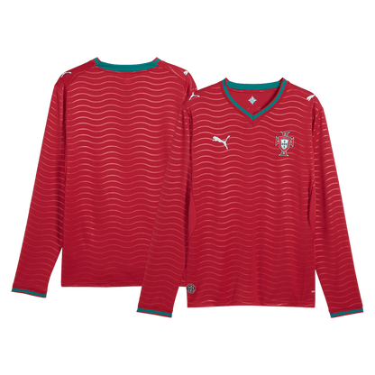 Portugal Home Long Sleeve Jersey World Cup 2026