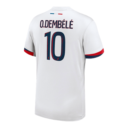 O.DEMBELE #10 Φανέλα Ποδοσφαίρου PSG Εκτός έδρας 2024/25