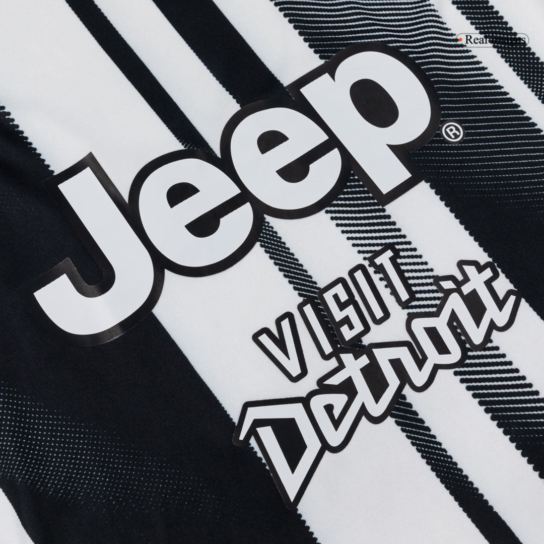 Juventus Long Sleeve Jersey Home Football Shirt 2025/26