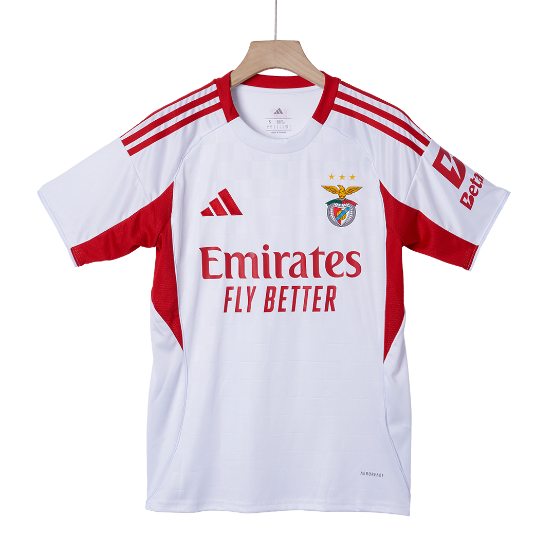 Φανέλα ποδοσφαίρου Benfica για την τρίτη εκτός έδρας ομάδα 2025/26