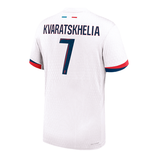 Αυθεντική ποδοσφαιρική φανέλα KVARATSKHELIA #7 PSG Εκτός έδρας 2024/25
