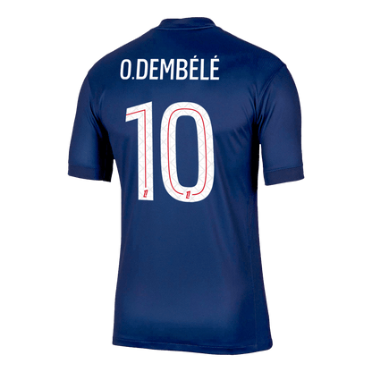 O.DEMBELE #10 PSG Home Soccer Jersey 2025/26