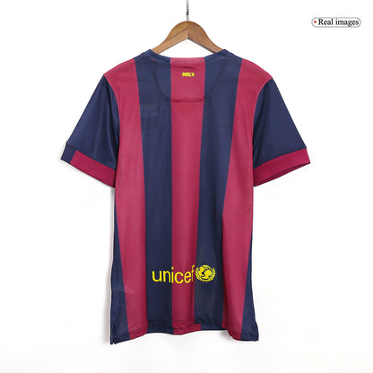 NEYMAR JR #11 Ρετρό φανέλα Barcelona για εντός έδρας ποδόσφαιρο 2014/15