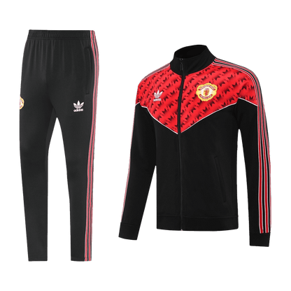 Manchester United Jacket Tracksuit 2025/26 Red&Black
