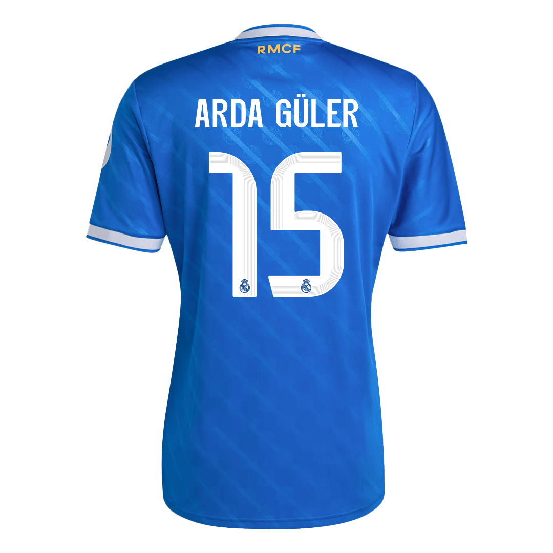 Ρεάλ Μαδρίτης φανέλα 3η φανέλα 2025/26 ARDA GÜLER #15